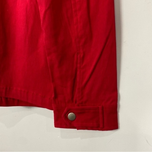 EDEN SOCIETY Marisa Contrast Collar Cargo Jacket - Picture 7 of 10